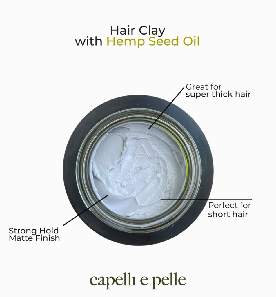 Hair Clay 200ml + Hair Clay 100ml